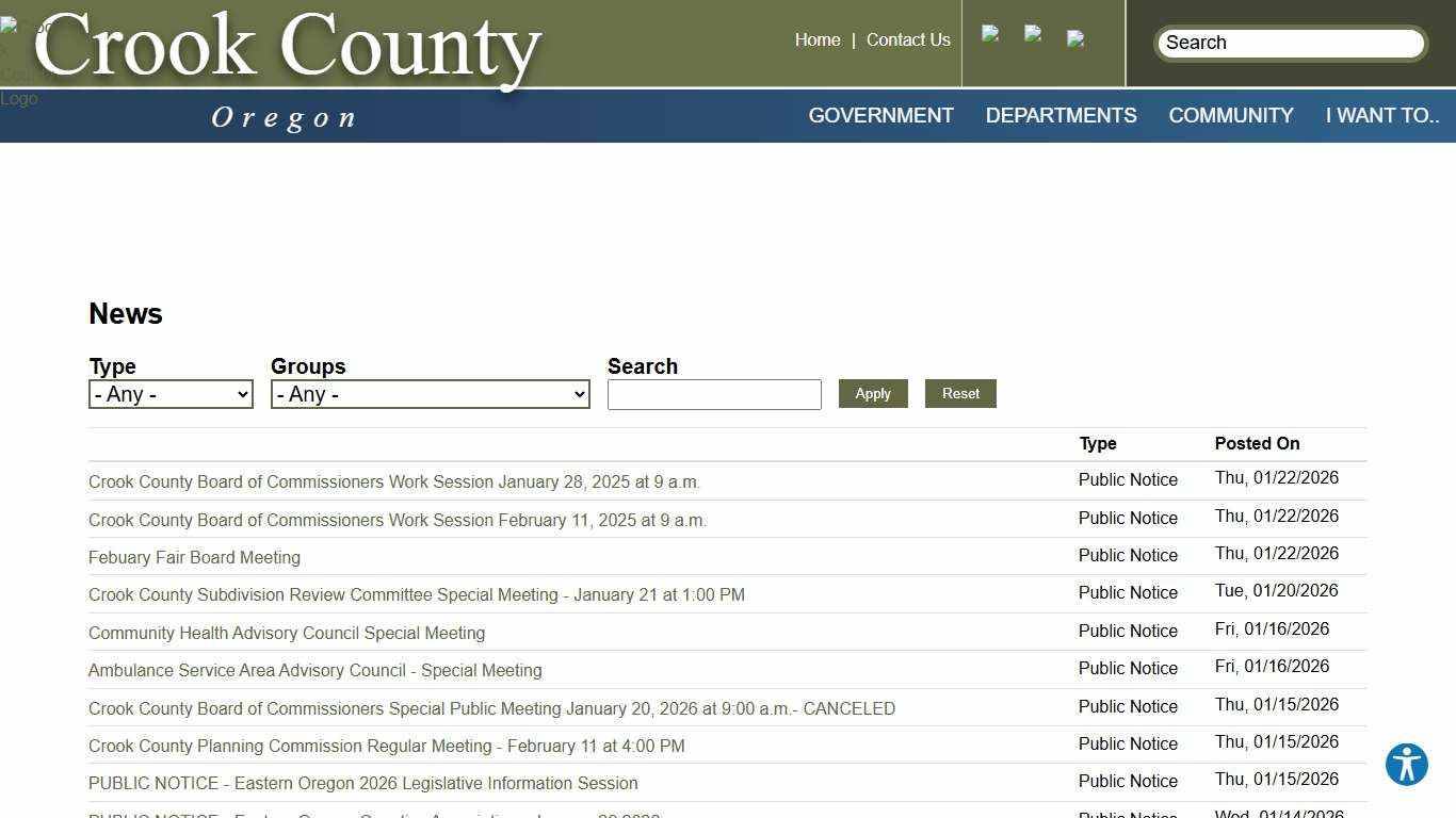 News Crook County Oregon